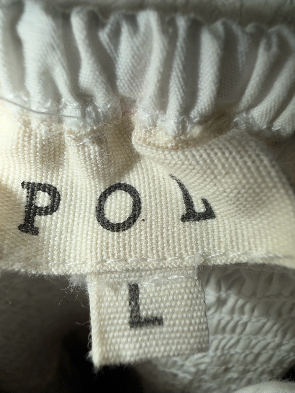 POL Cream Eyelet and Embellshed Mini Dress with Adjustable Spaghetti Straps - Picture 10 of 11